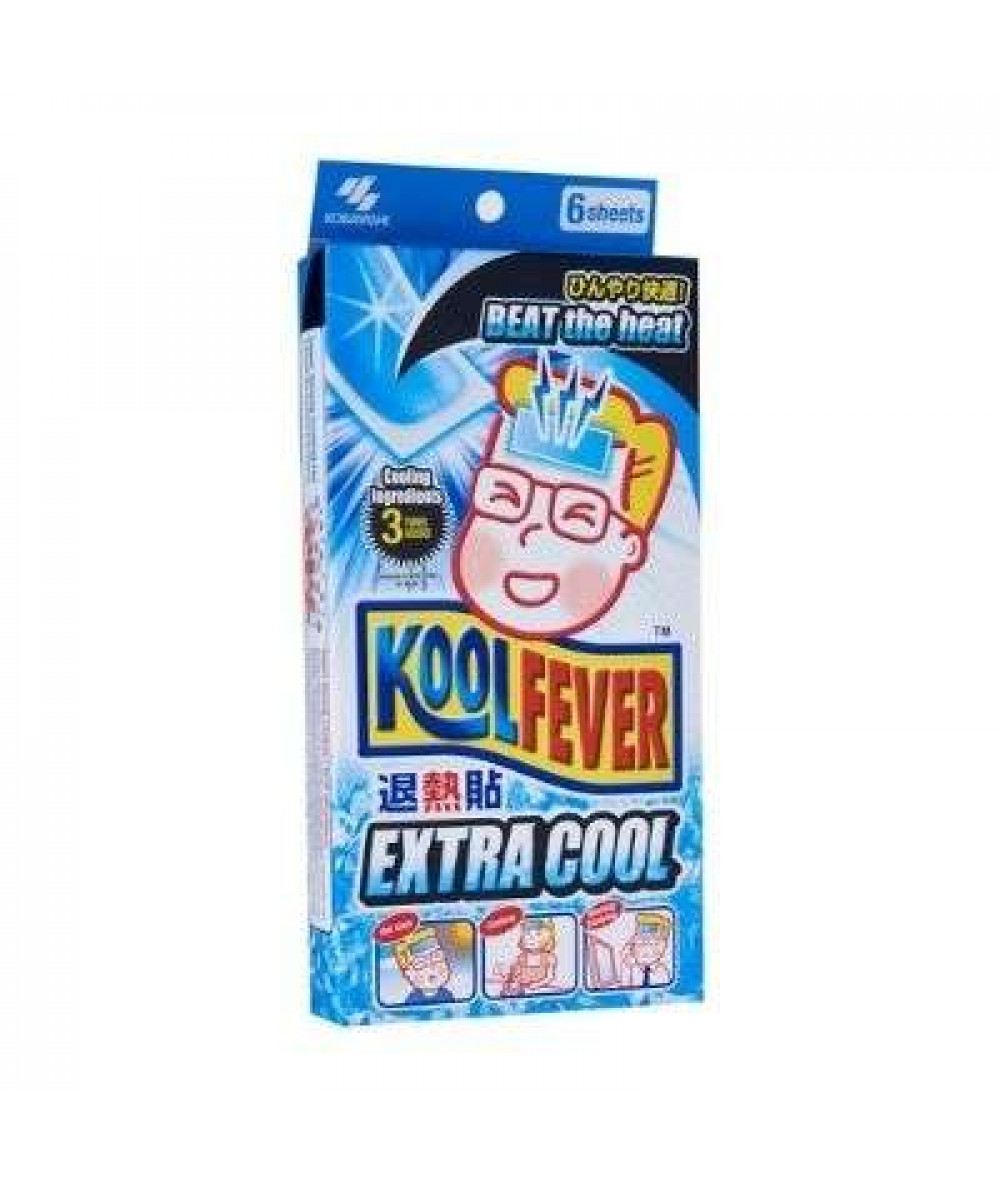 KOOLFEVER COOLING PAD 2PC*6 ADULT EXTRA COOL