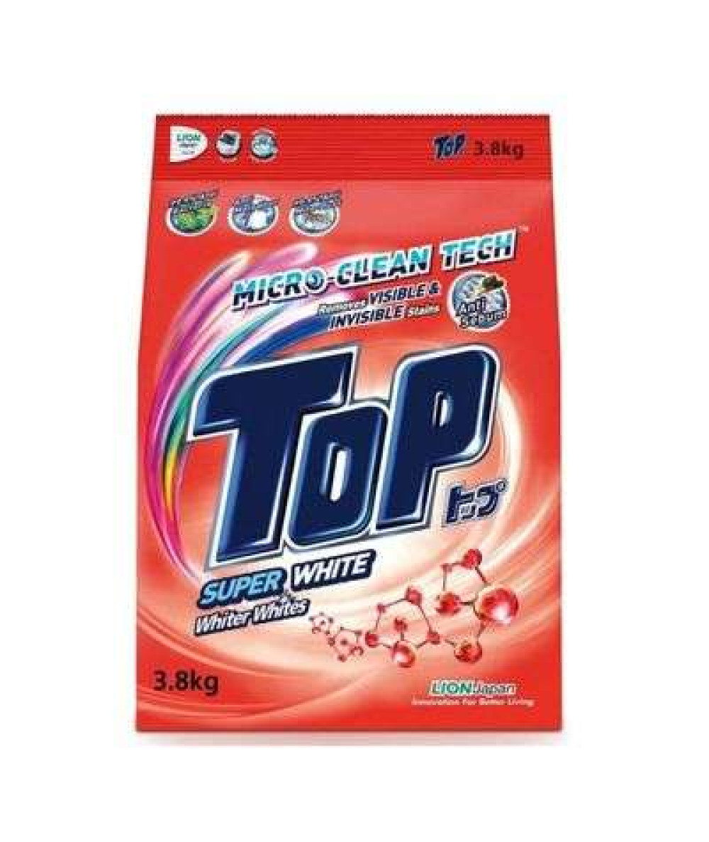 TOP POWDER 3.6KG SUPER WHITE
