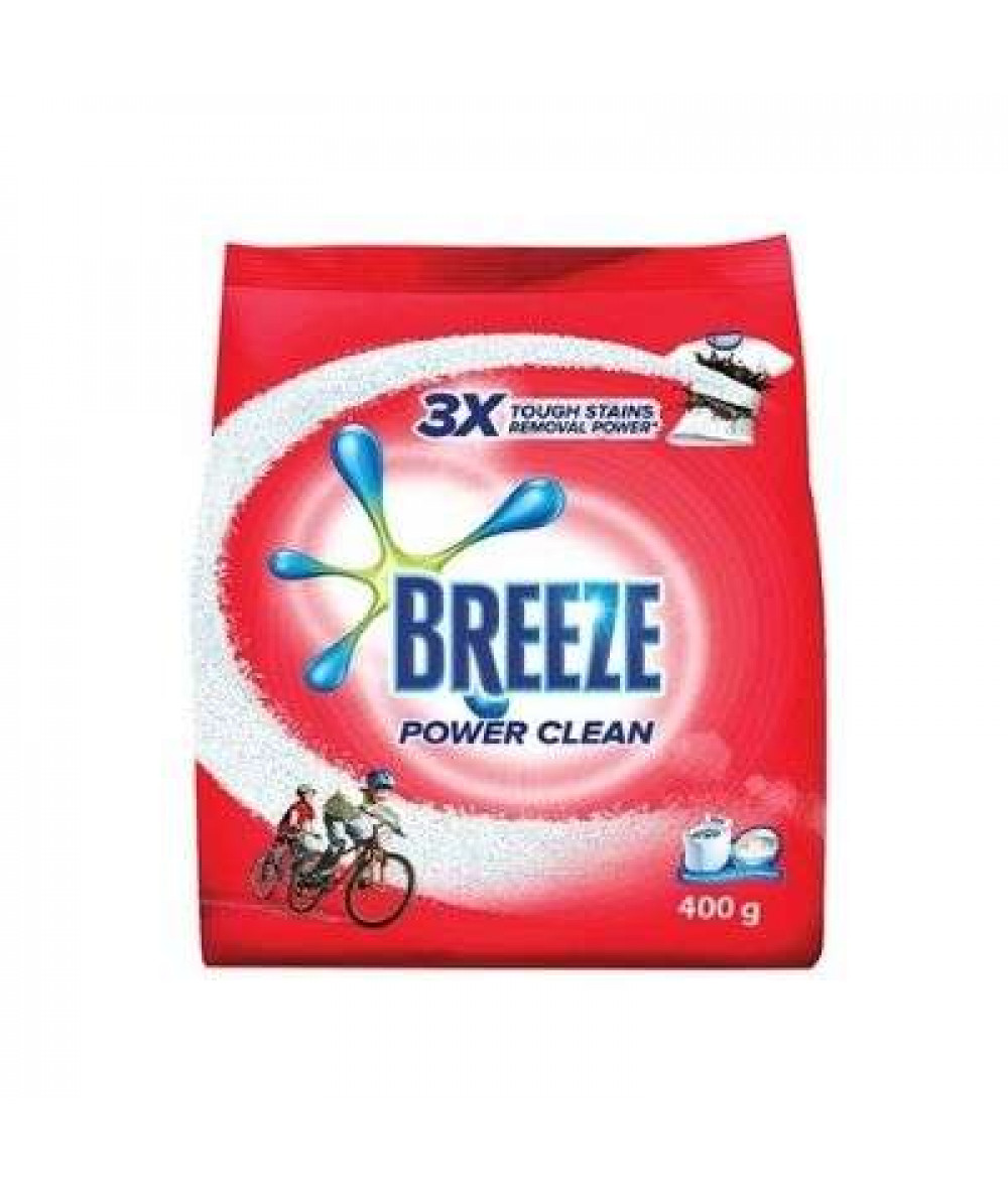 BREEZE POWDER 400G POWER CLEAN