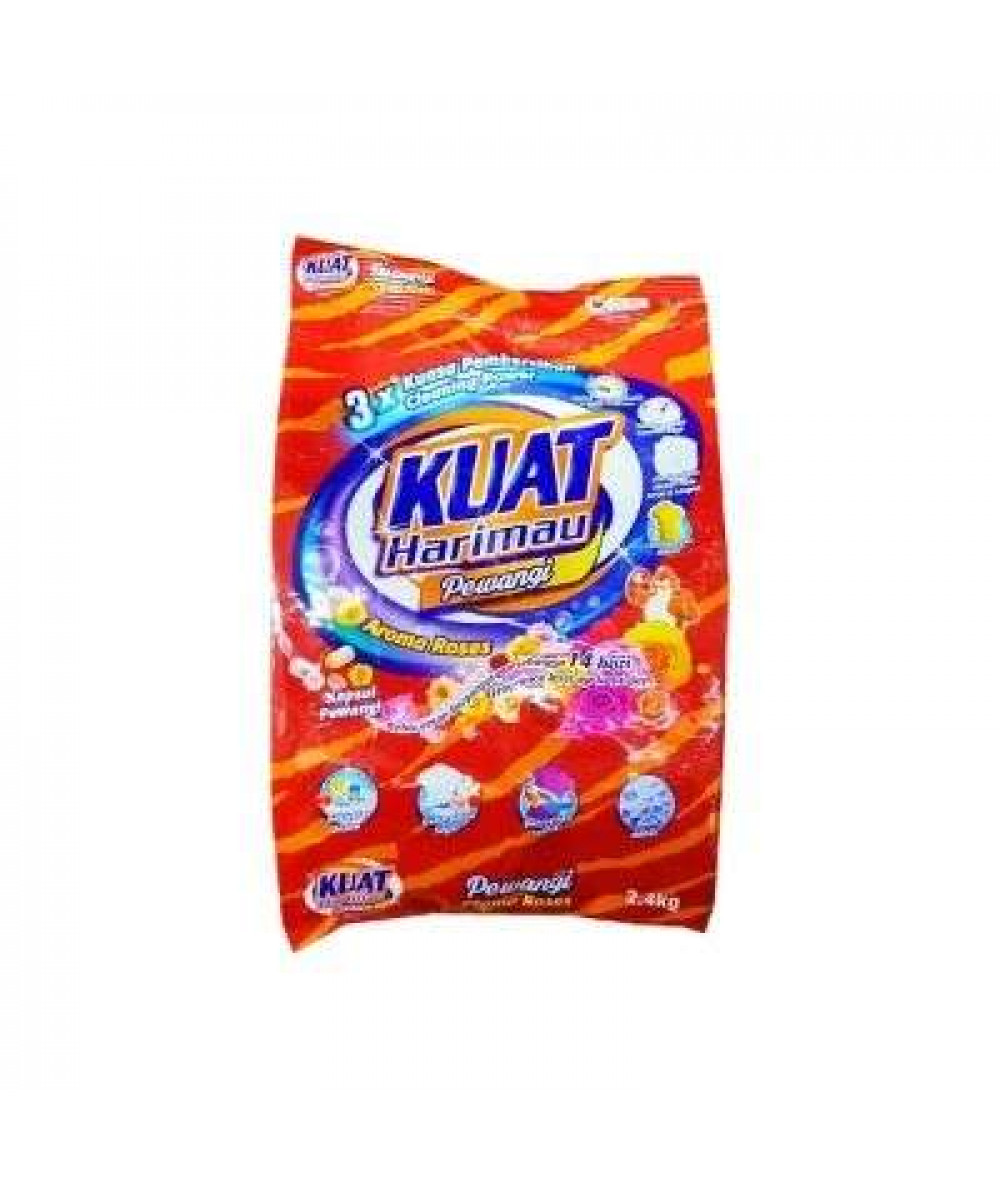 KUAT HARIMAU POWDER 2.3KG AROMA ROSES