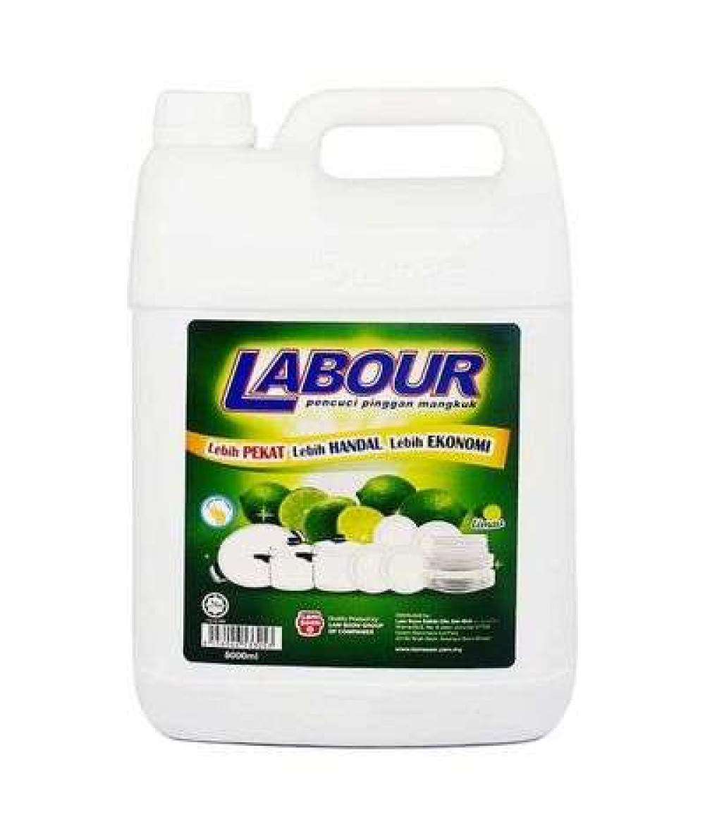 LABOUR DISHWASH LIQUID 5L LIME