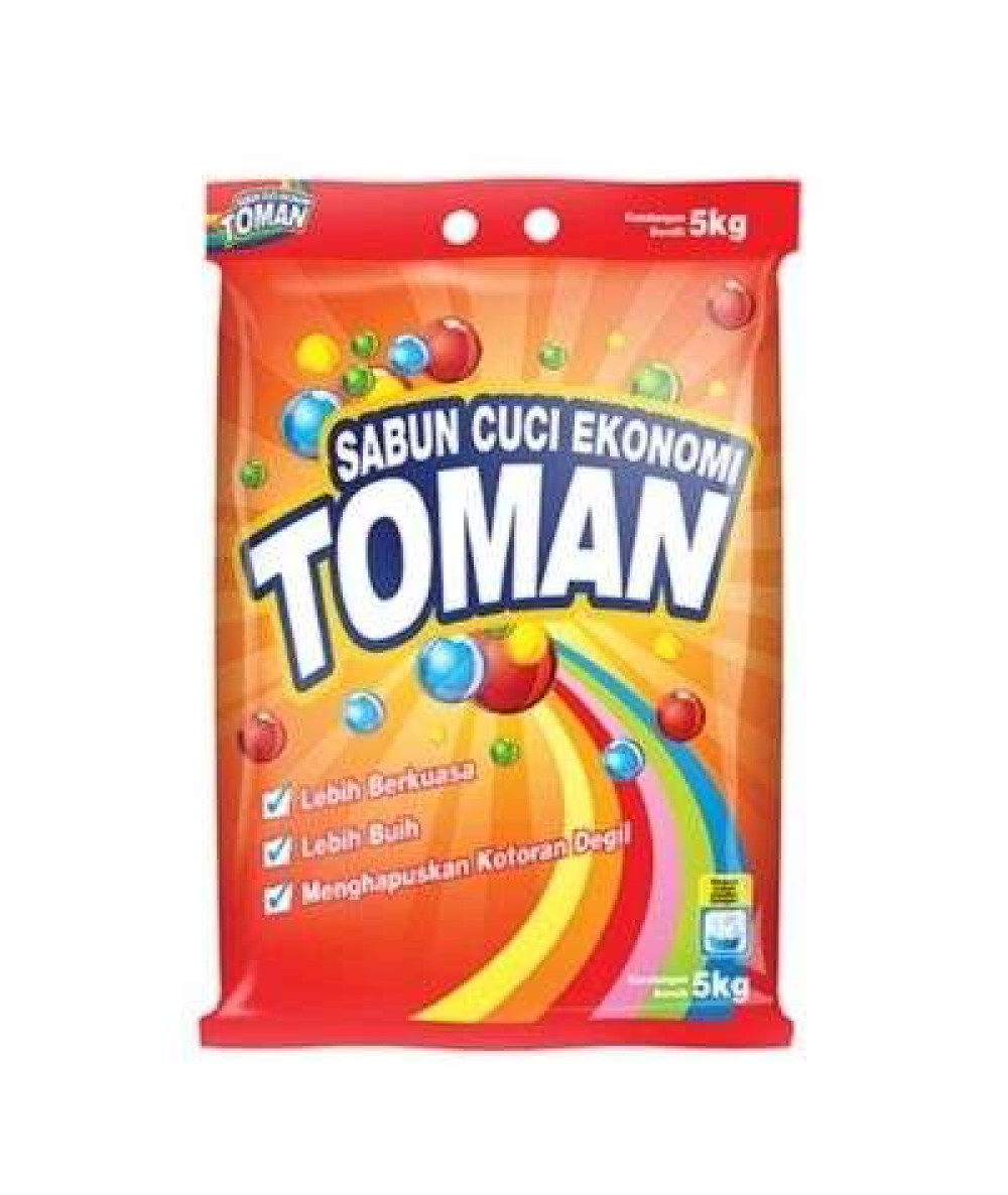 DEPEX TOMAN DETERGENT POWDER 5KG REGULAR 