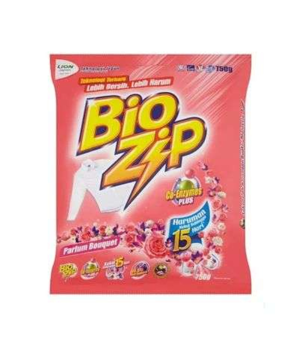 BIOZIP POWDER 750G PARFUM BOUQUET