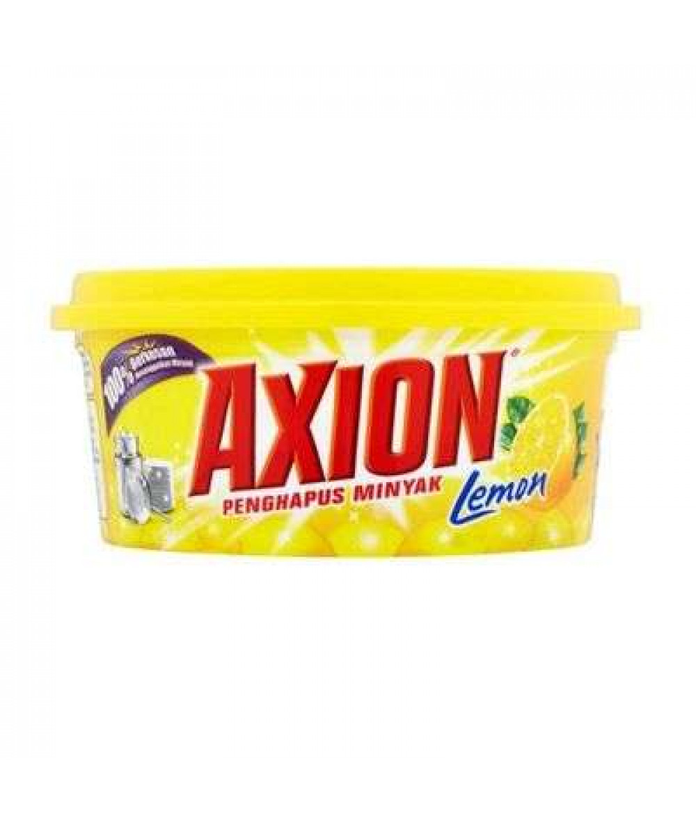 AXION DISHWASH PASTE 185G LEMON