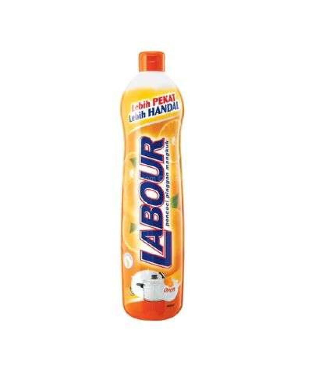 LABOUR DISHWASH LIQUID 900ML ORANGE