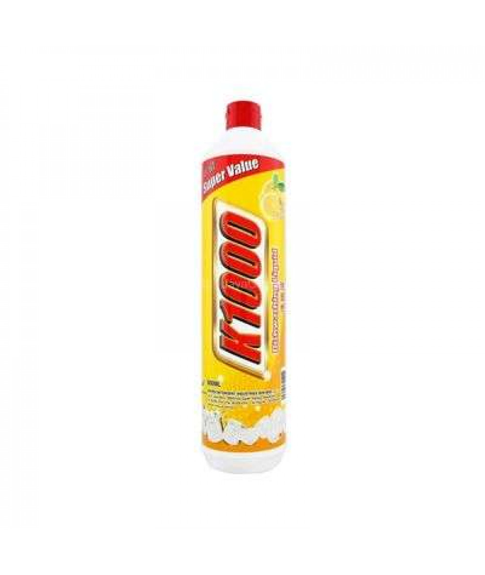 K1000 DISHWASH LIQUID 900ML LEMON