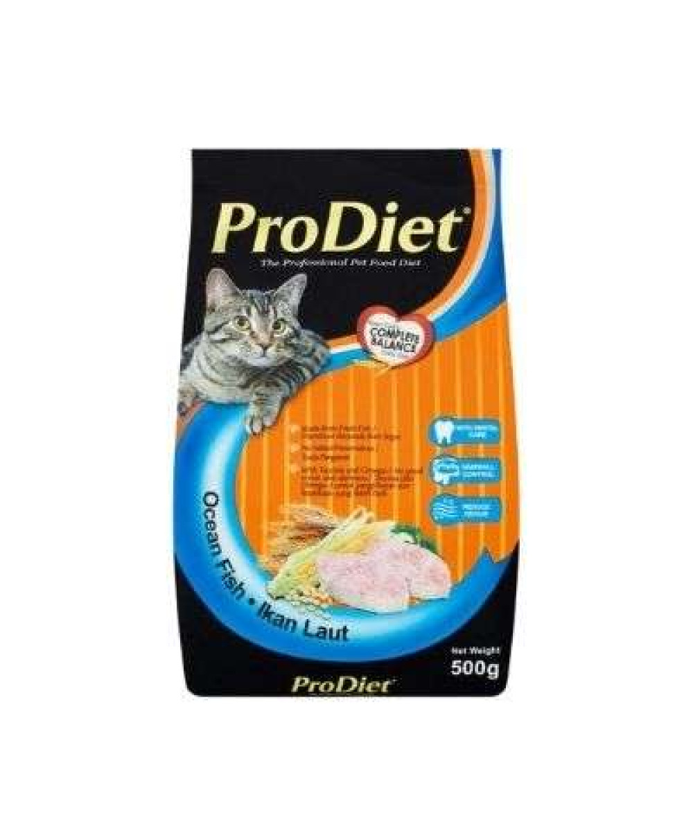 PRODIET POCKETS 500G OCEAN FISH (DRY)