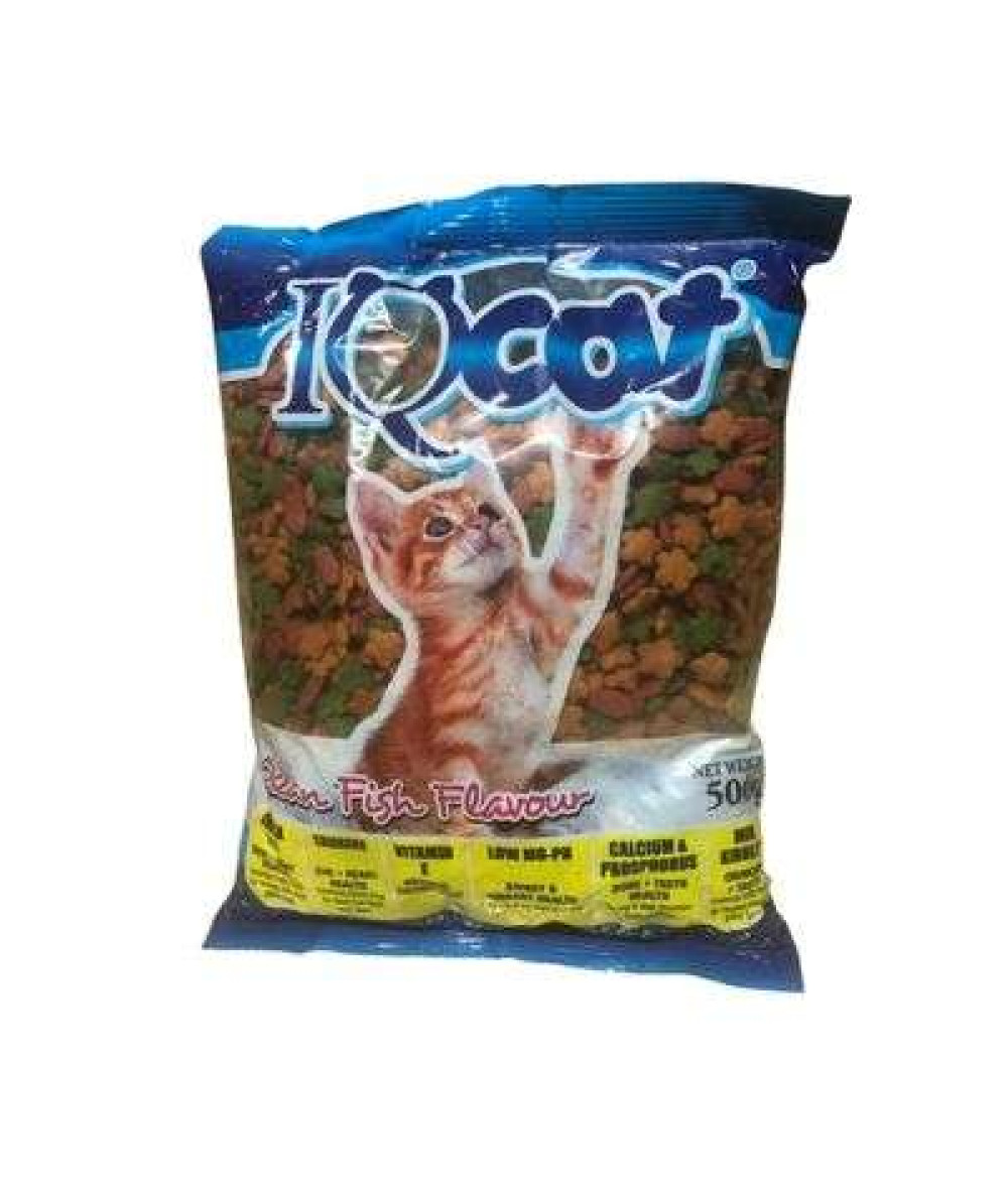 IQ CATFOOD 450G OCEAN FISH (DRY)