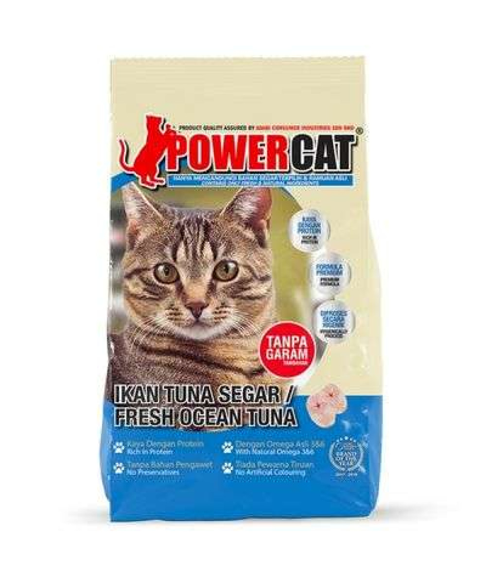 POWER CAT 1.3KG FRESH OCEAN TUNA (DRY)