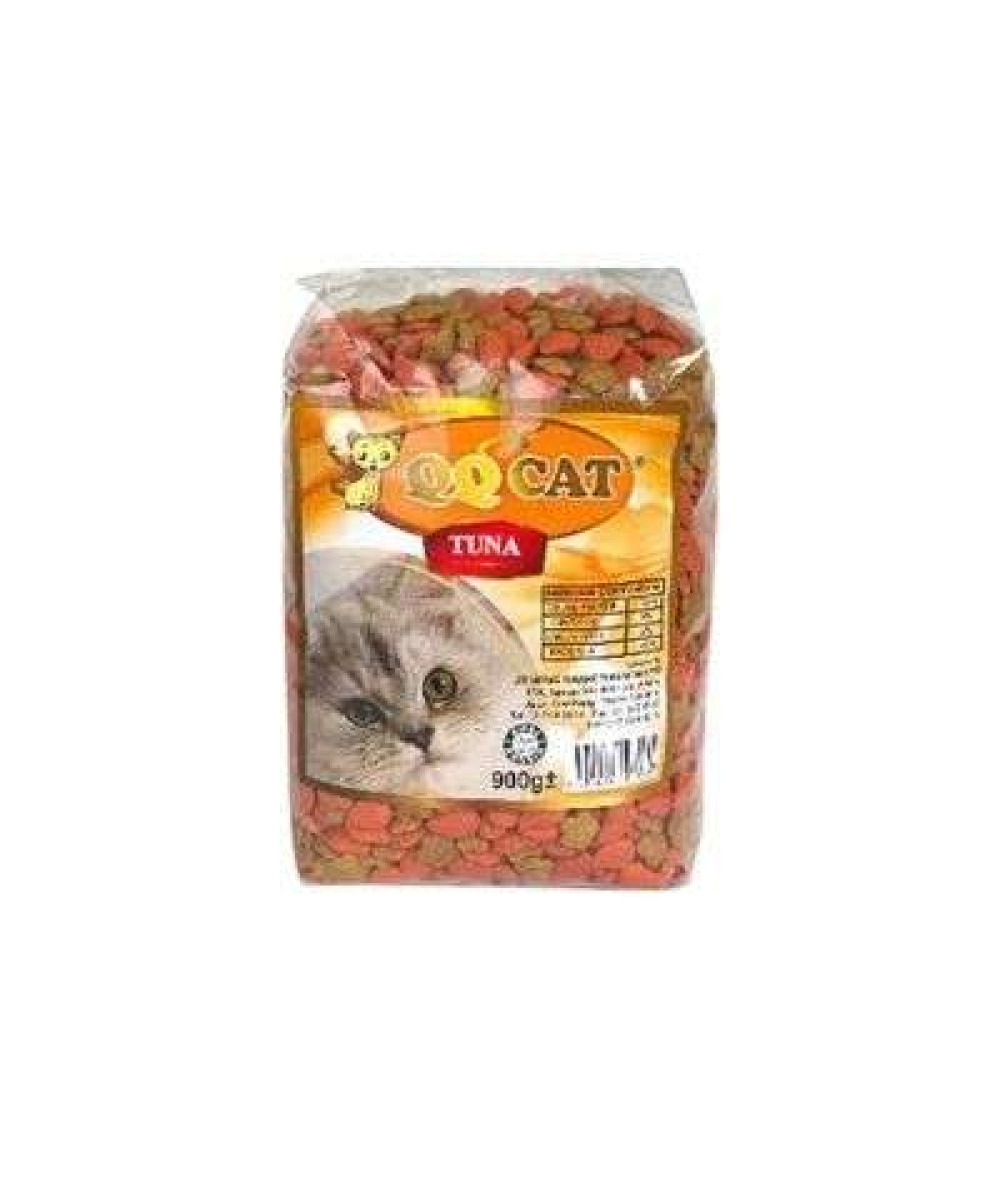 QQ CAT CAT FOOD 900G TUNA (DRY)