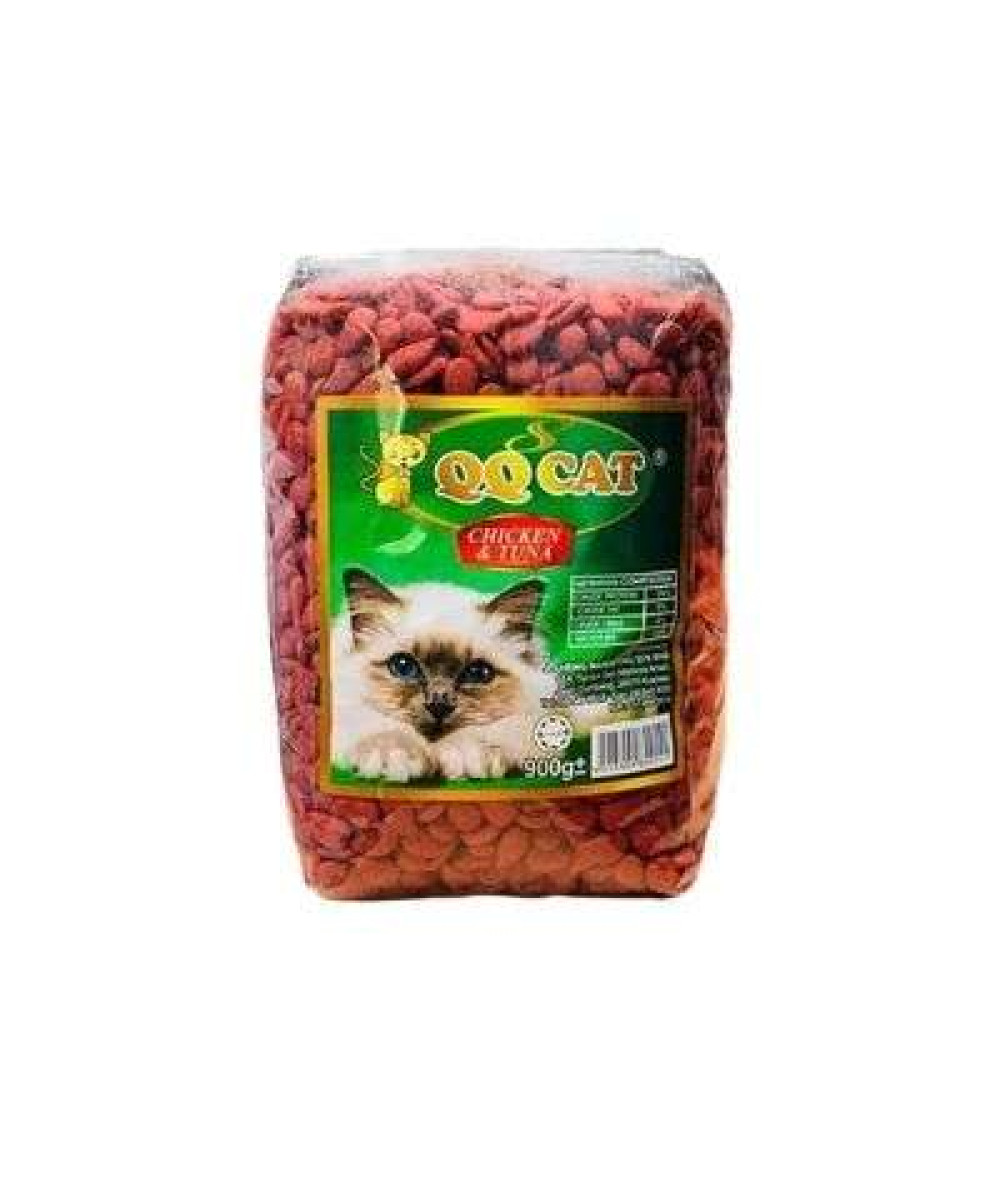 QQ CAT CAT FOOD 780G CHICKEN & TUNA (DRY)