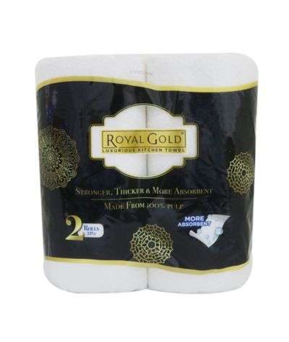 ROYAL GOLD KITCHEN TOWEL 55'S*2