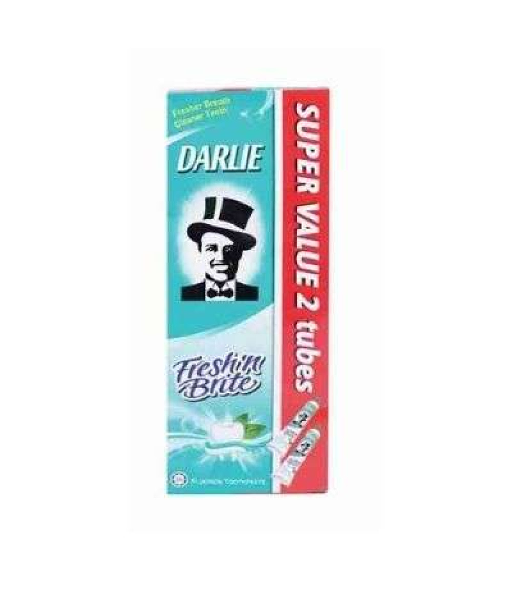 DARLIE TOOTHPASTE FRESH & BRITE 140G*2 TWIN PACK