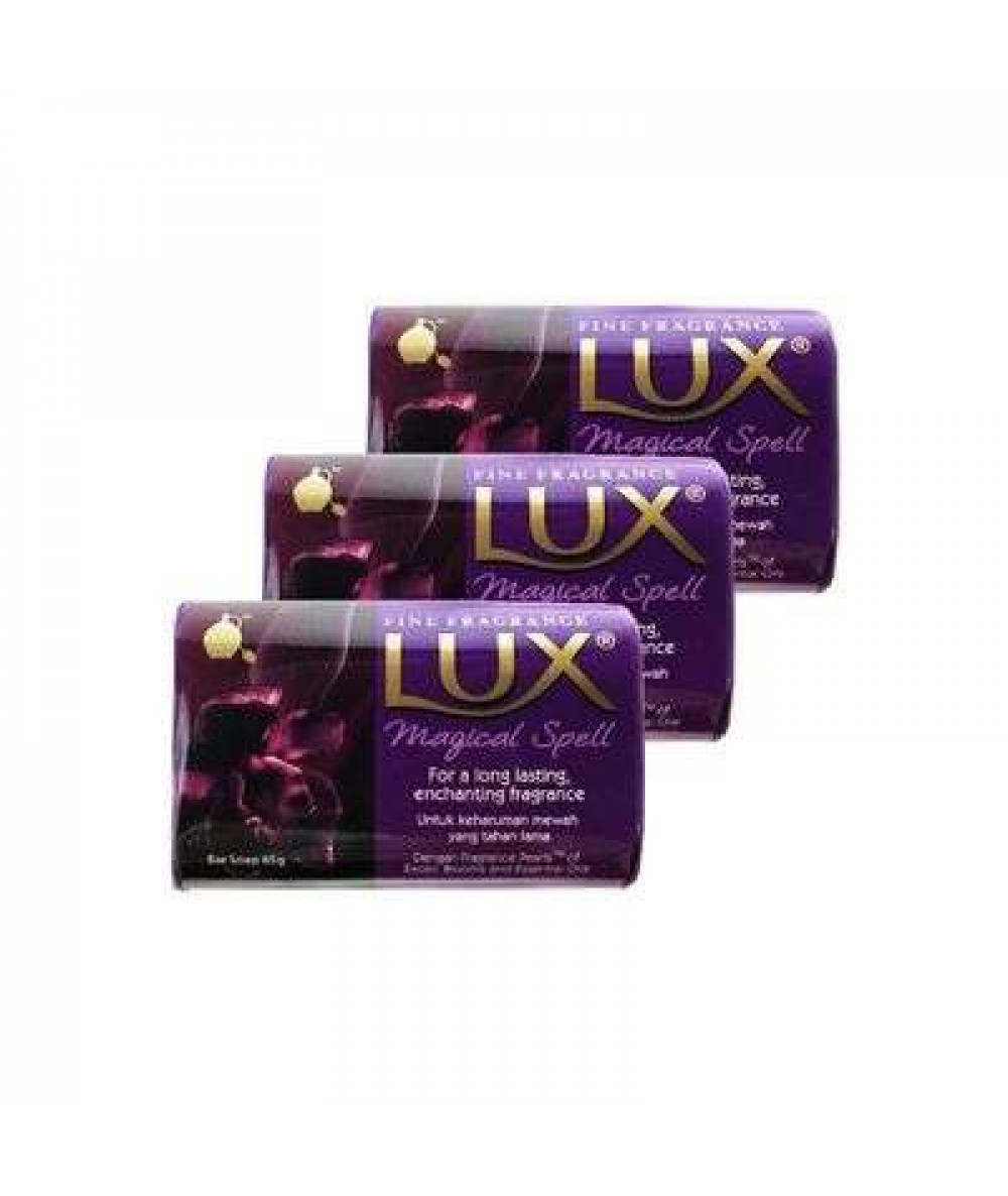 LUX SHOWER BAR SOAP 80G*3 MAGICAL SPELL VP