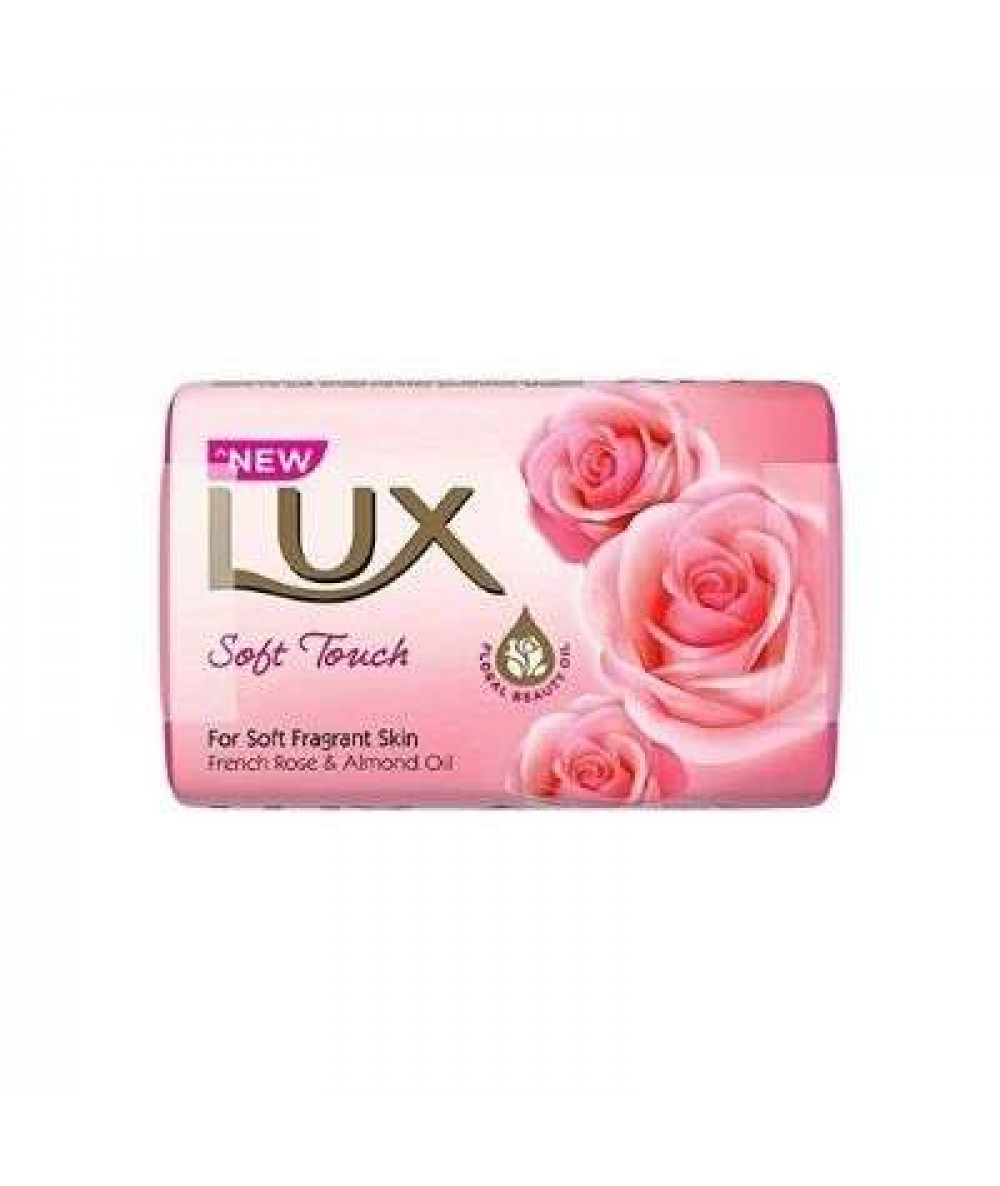 LUX SHOWER BAR SOAP 80G*3 SOFT TOUCH VP