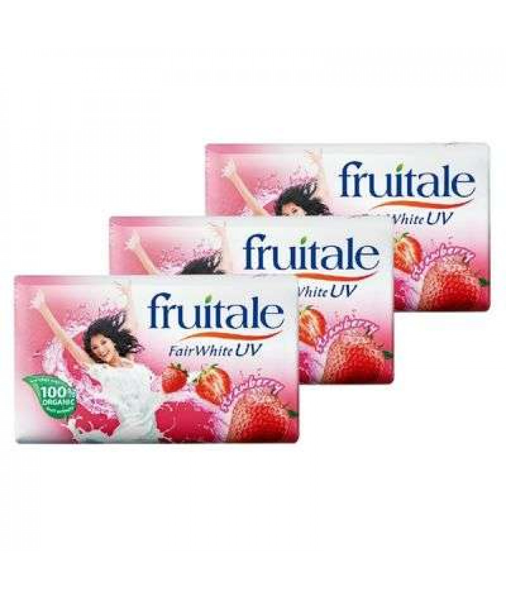 FRUITALE BAR SOAP 70G*3 STRAWBERRY