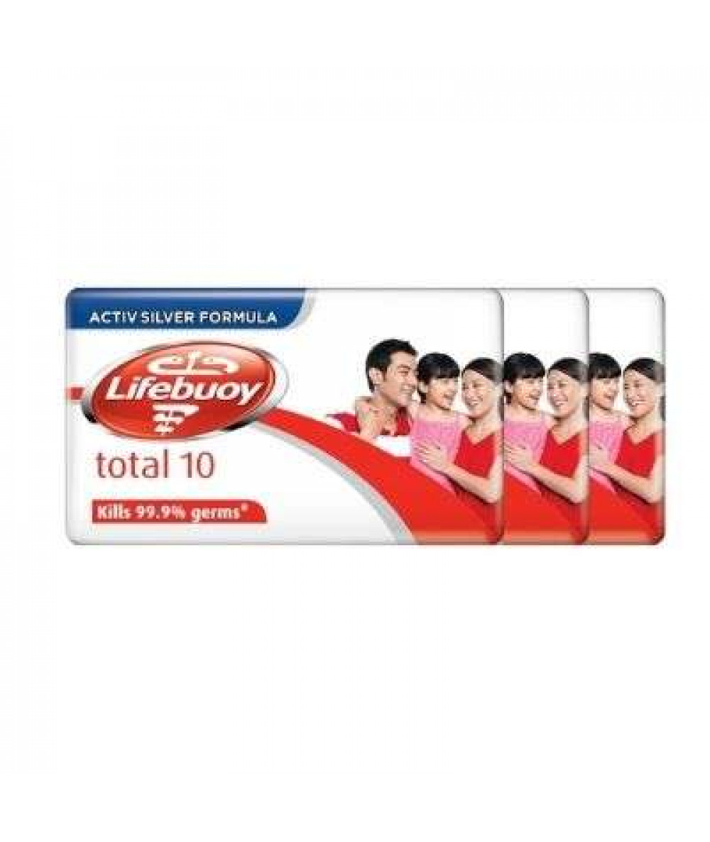 LIFEBUOY BAR SOAP 80G*3 TOTAL 10