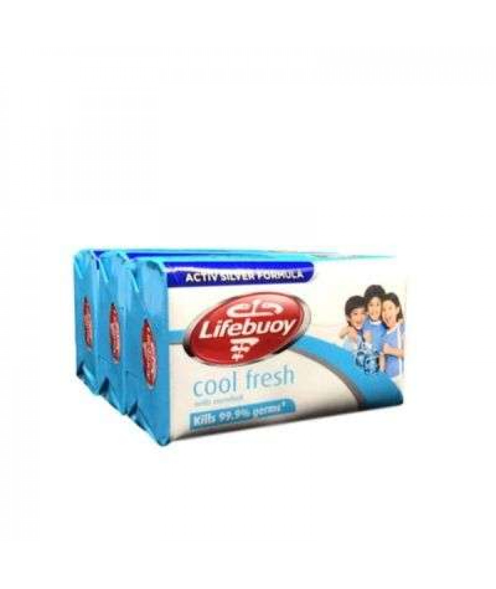 LIFEBUOY BAR SOAP 80G*3 COOL FRESH