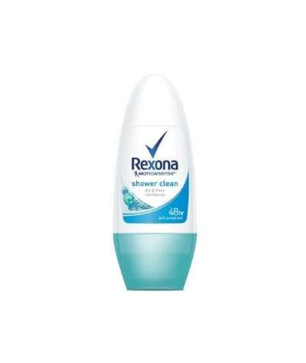 REXONA WOMEN ROLL ON 50ML SHOWER CLEAN + BRIGHT