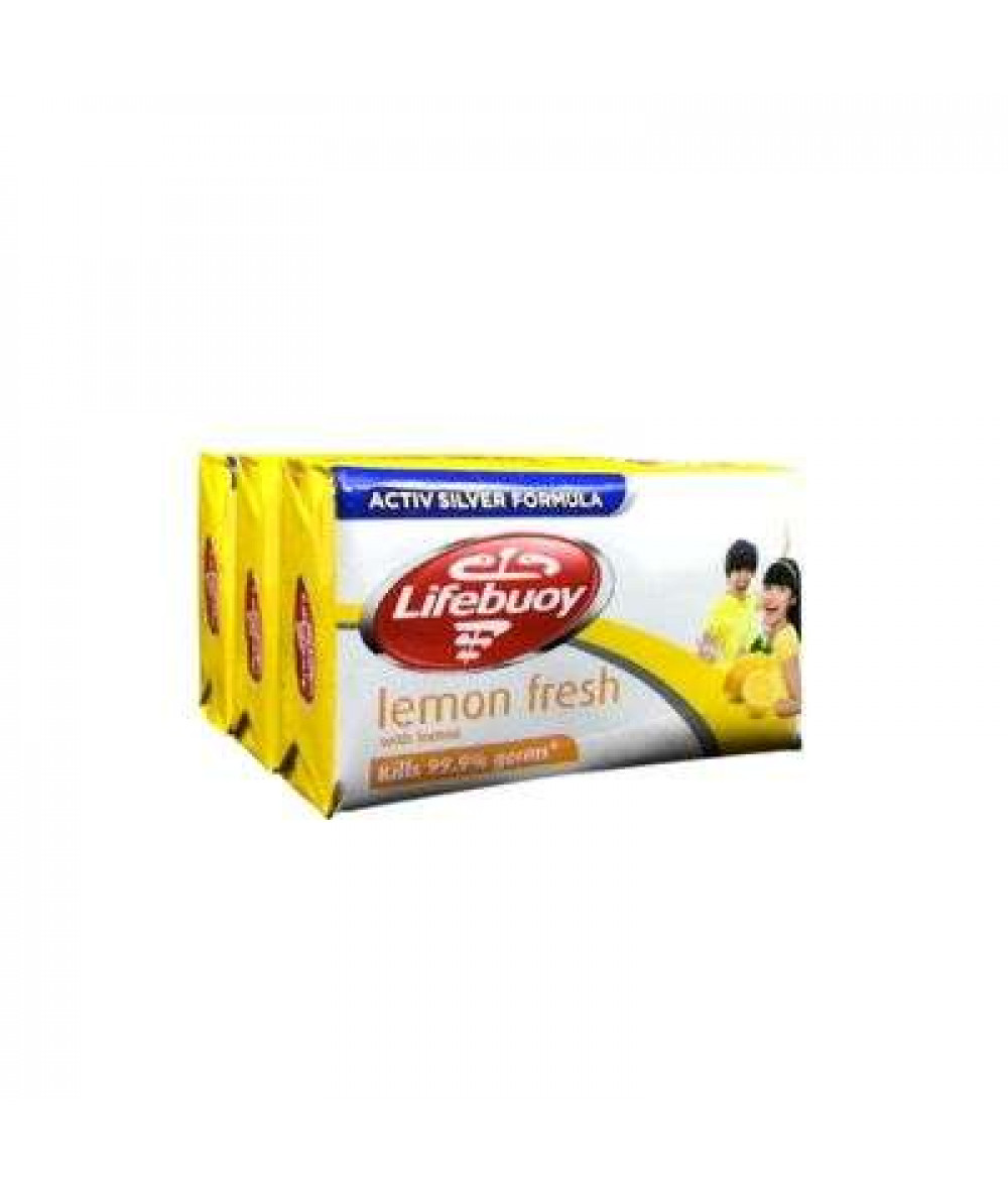 LIFEBUOY BAR SOAP 80G*3 LEMON FRESH