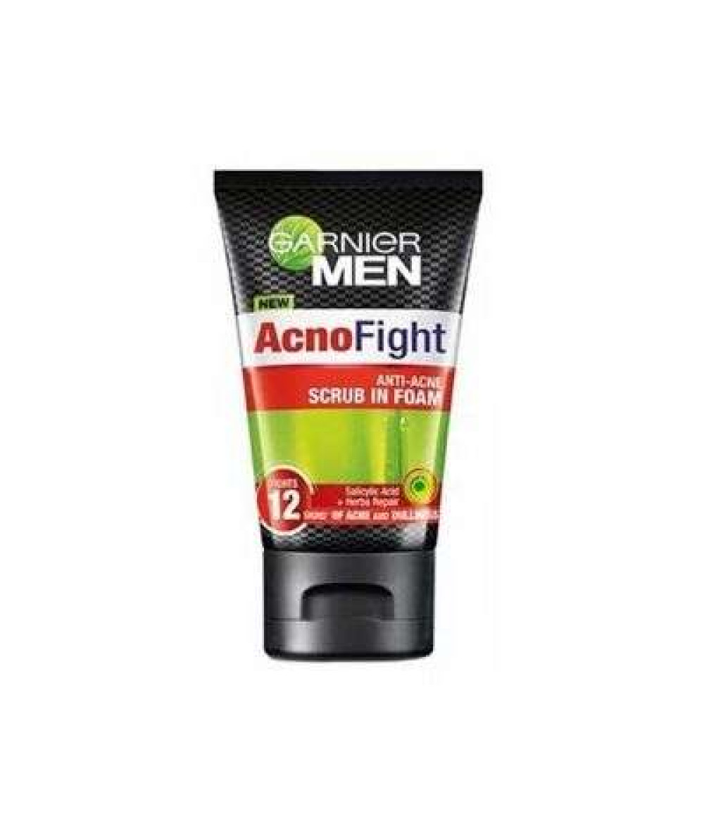 GARNIER MEN FACIAL FOAM 100ML ACNO FIGHT