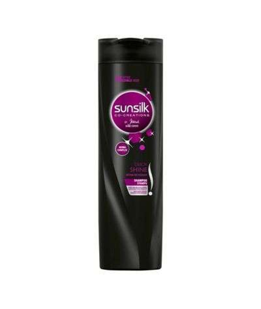 SUNSILK SHAMPOO 300ML BLACK SHINE