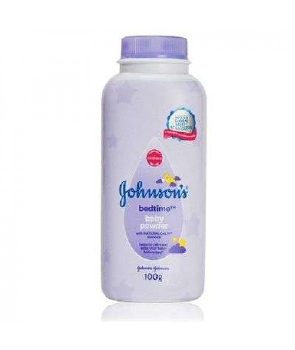 JOHNSONS BABY POWDER 100G BEDTIME