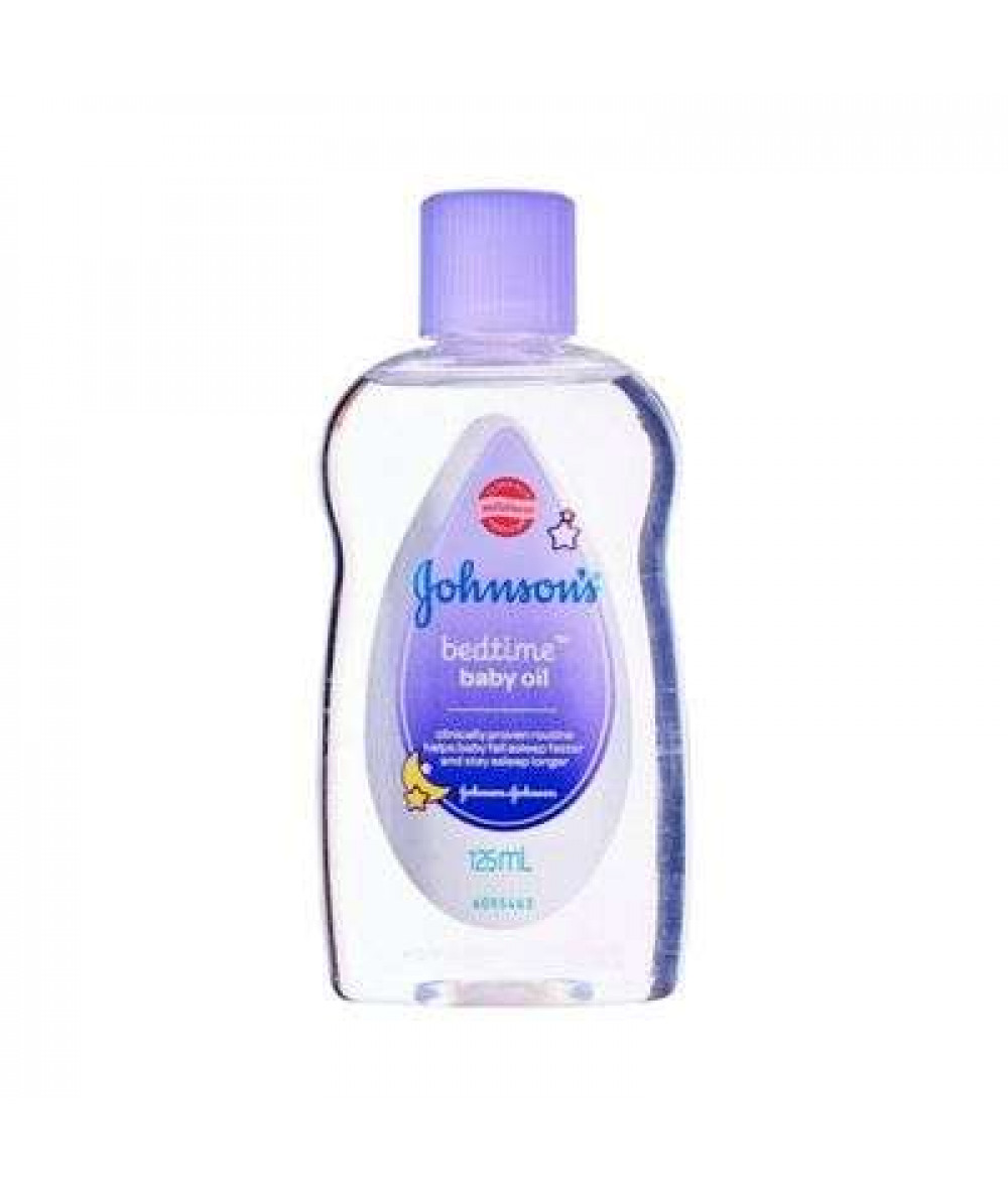 JOHNSONS BABY OIL 125ML BEDTIME