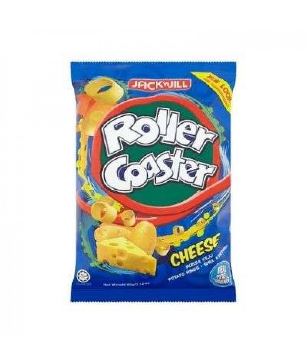 JACK N JILL ROLLER COASTER 60G CHEESE