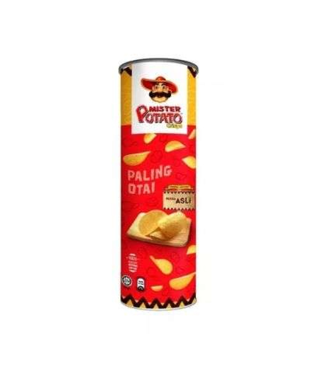 MISTER POTATO CRISPS 125G ORIGINAL