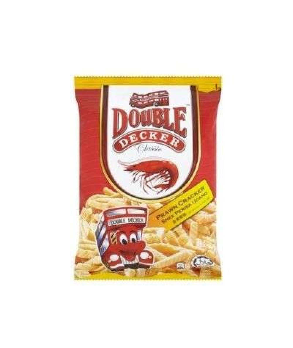 DOUBLE DECKER 80G PRAWN CRACKER