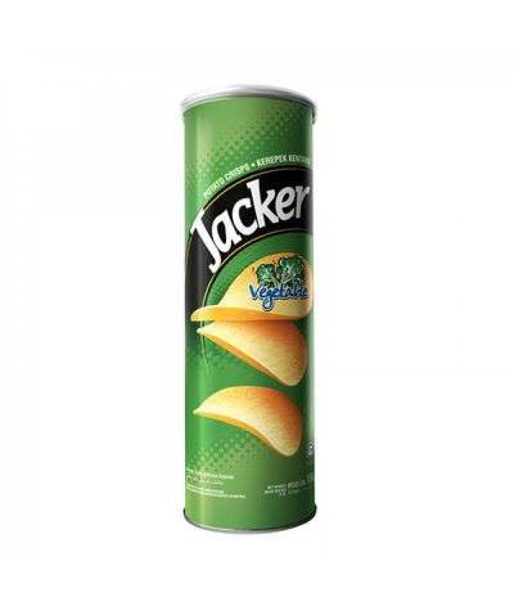 JACKER POTATO CRISPS 150G VEGETABLE