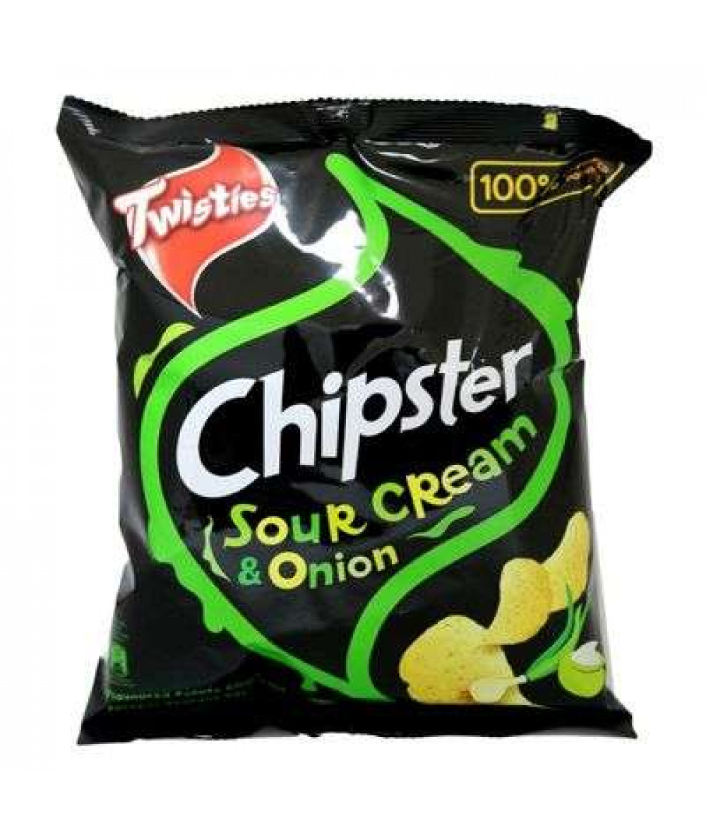 TWISTIES CHIPSTER 60G*10 SOUR CREAM & ONION