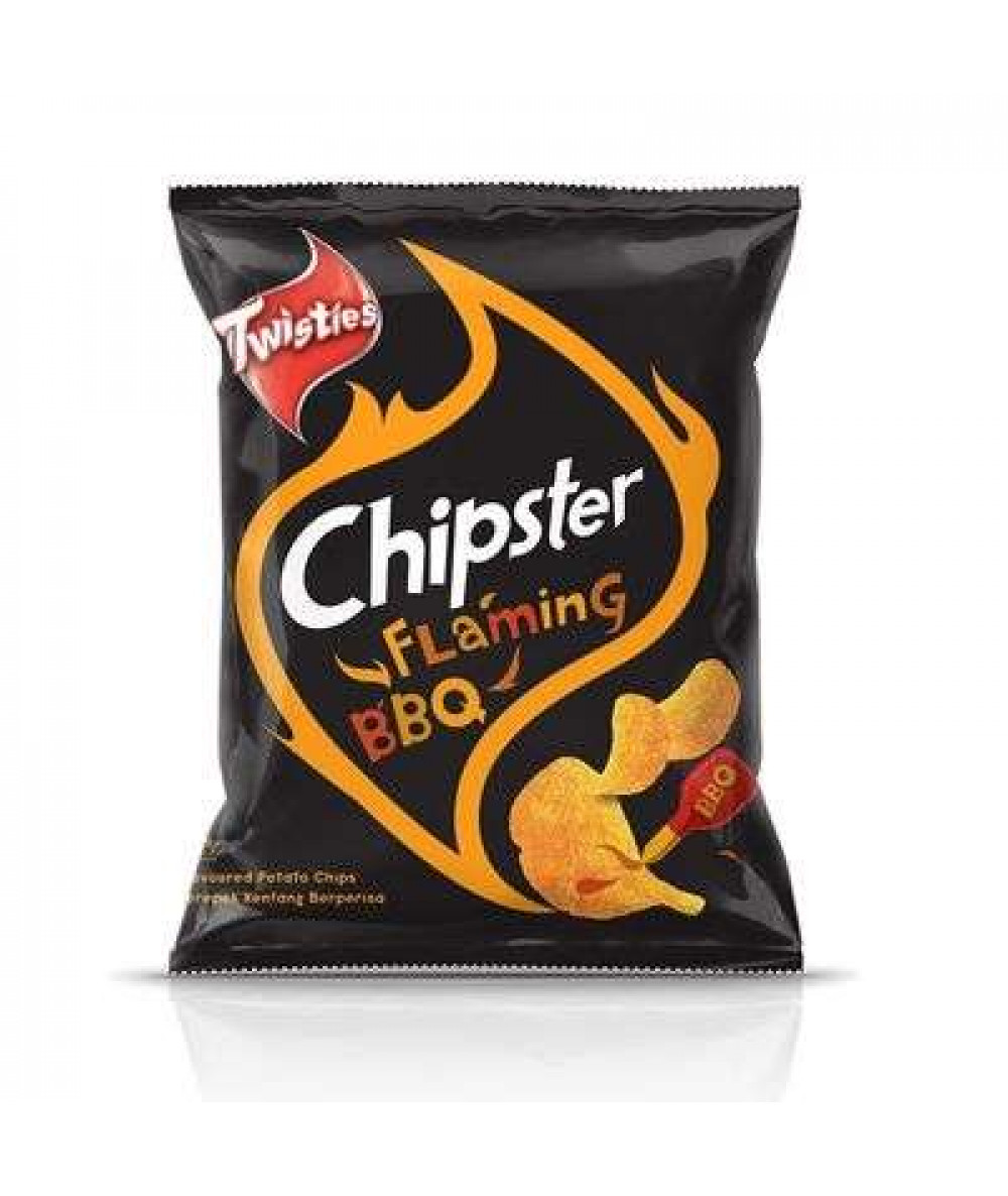 TWISTIES CHIPSTER 60G*10 FLAMING BBQ