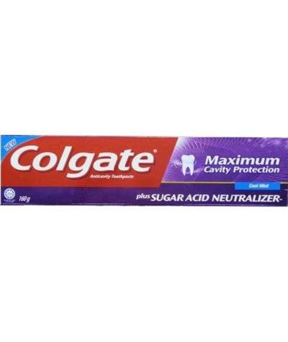 COLGATE TOOTHPASTE SUGAR ACID NEUTRALISER 160G