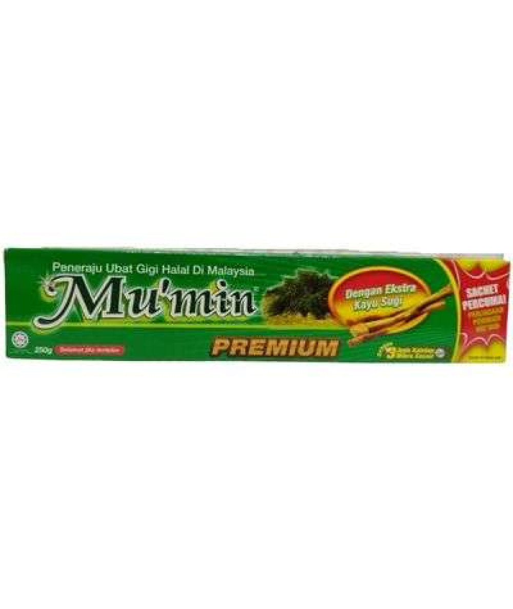 MU'MIN PREMIUM TOOTHPASTE 250G EKSTRA KAYU SUGI 