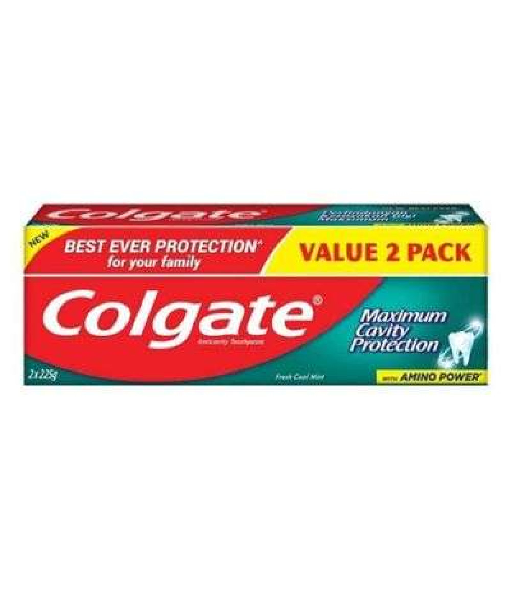 COLGATE TOOTHPASTE 225G*2 FCM