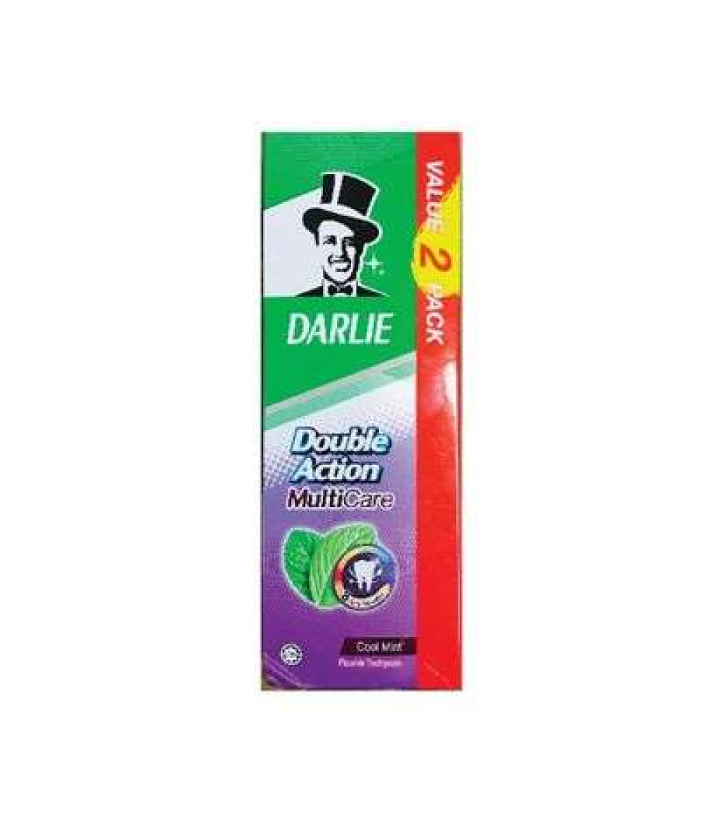 DARLIE DOUBLE ACTION 180G*2 MULTICARE FOC M/CARE