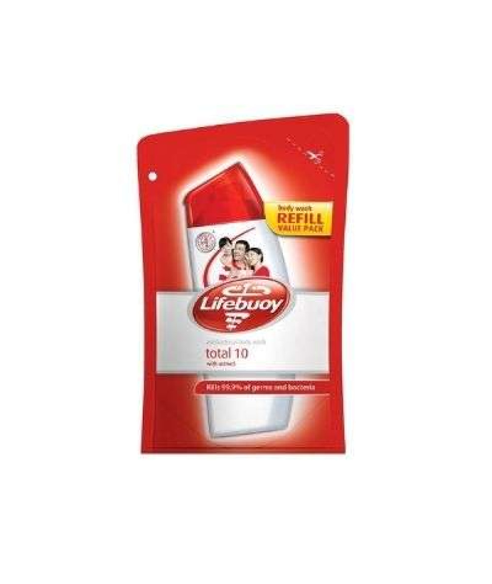 LIFEBUOY BODY WASH REFILL 450ML TOTAL 10