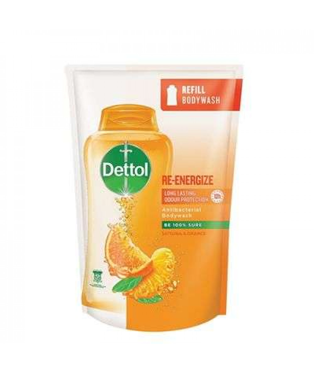 DETTOL SHOWER FOAM REFILL 450ML RE-ENERGIZE