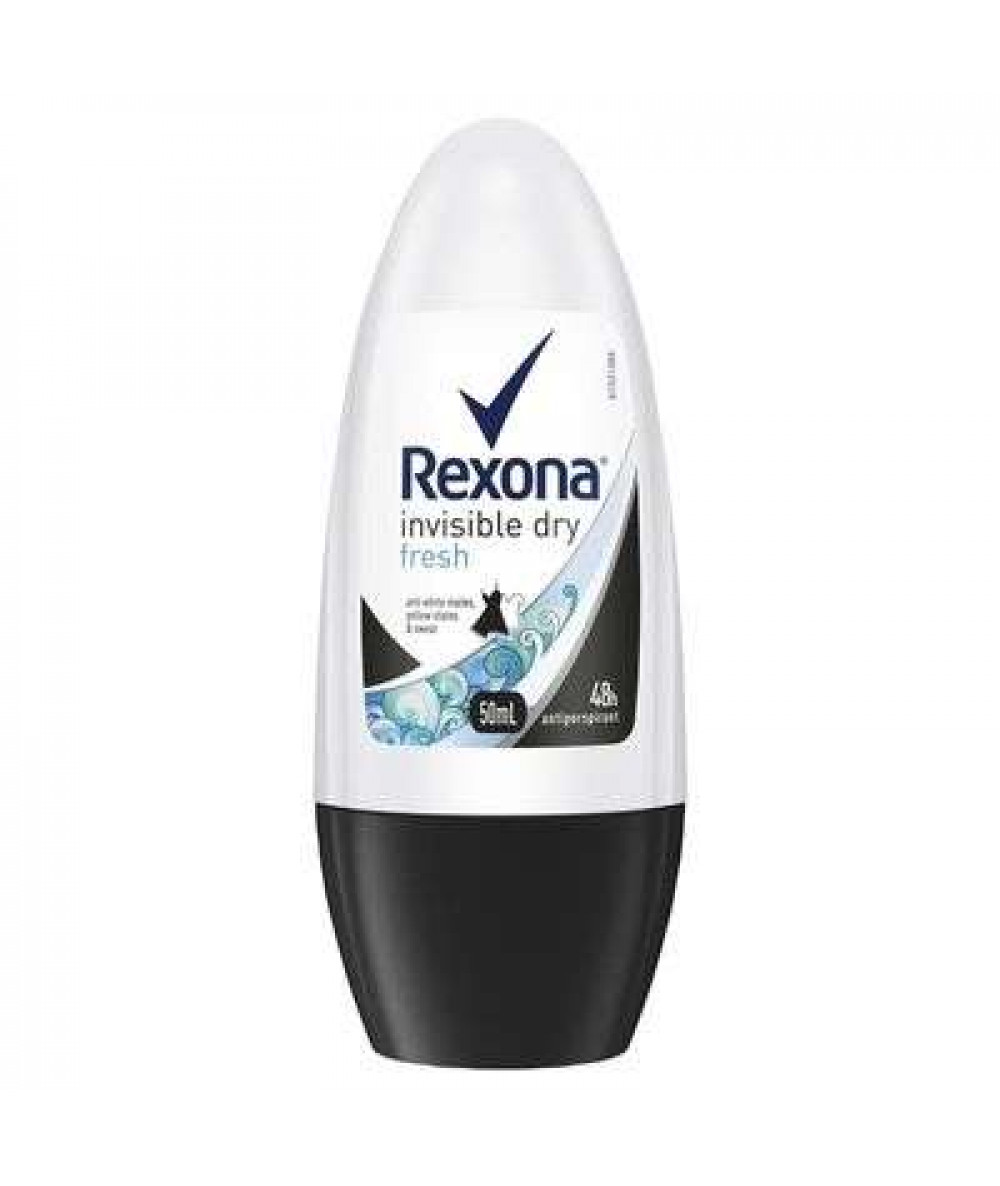 REXONA WOMEN ROLL ON 50ML INVISIBLE DRY