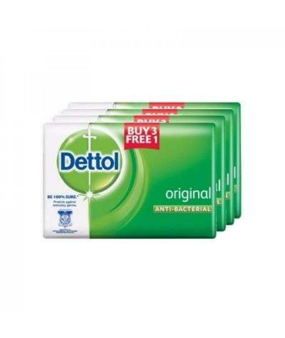 DETTOL SOAP 100G*3+1 ORIGINAL