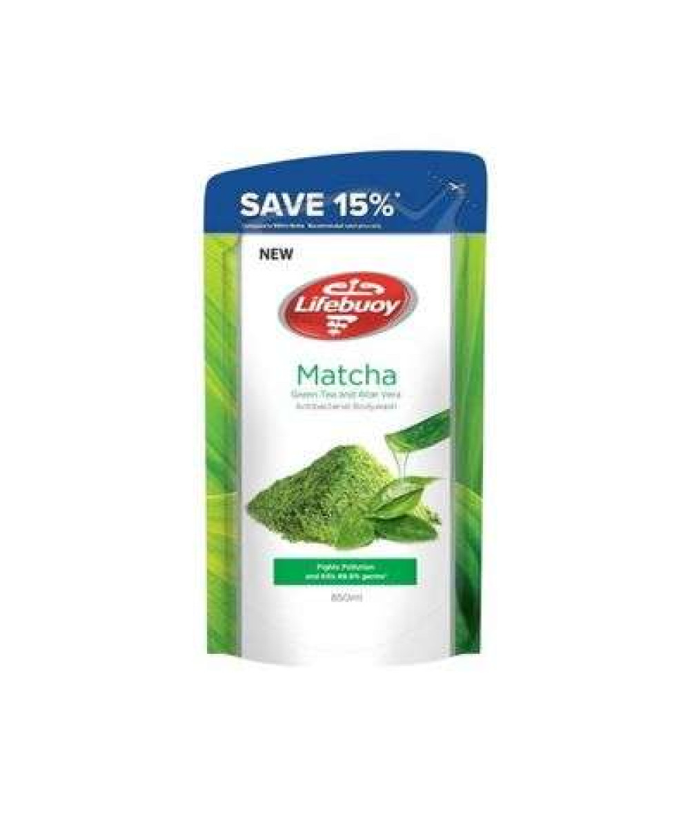 LIFEBUOY BODY WASH SOFTPACK RF 850ML MATCHA VP