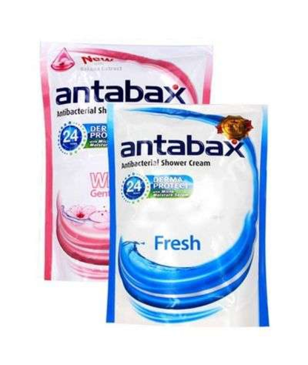 ANTABAX SHOWER CREAM 850ML*2 FRSH+GENTLE CARE