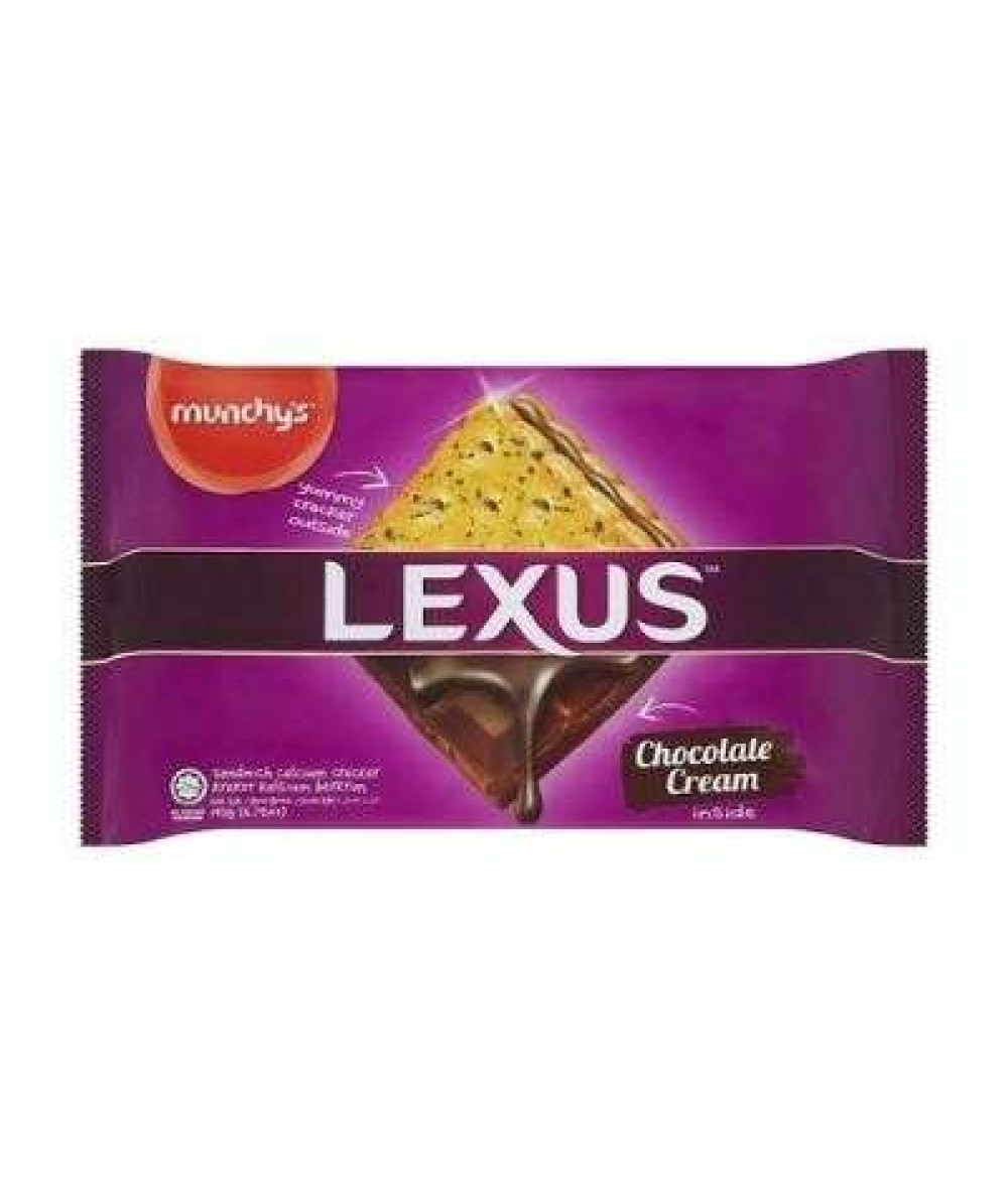 MUNCHYS LEXUS S/WICH FAMILY PACK 190G CHOCOLATE