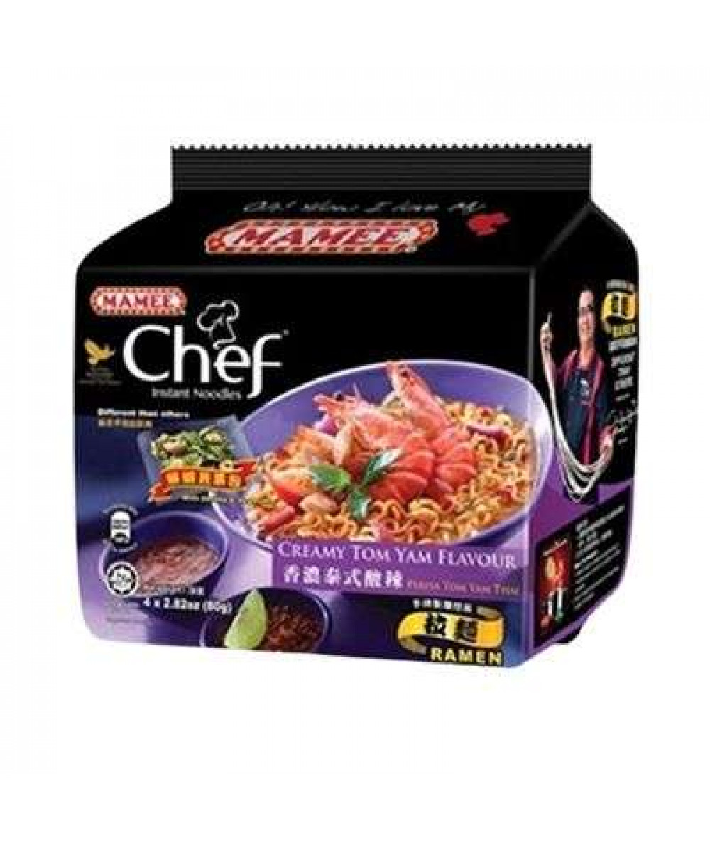 MAMEE CHEF 80G*4 TOM YAM