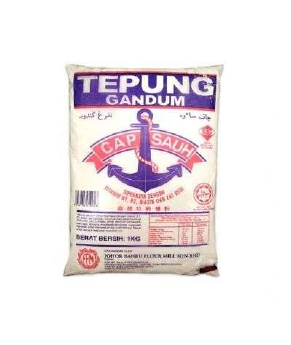 CAP SAUH TEPUNG GANDUM 1KG 