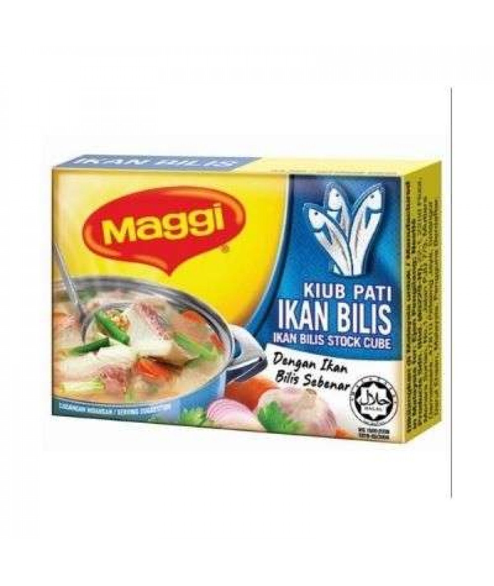 NESTLE MAGGI STOCK CUBE 10G*2 (20G)  IKAN BILIS