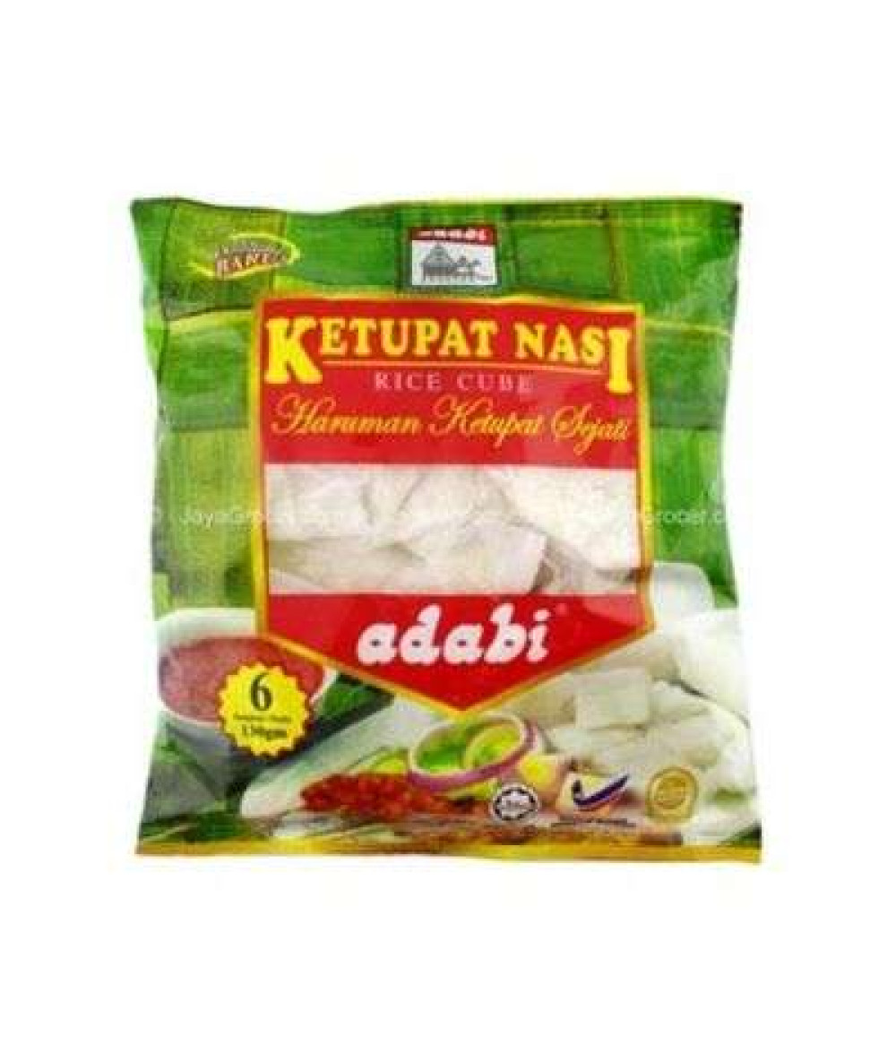 ADABI KETUPAT NASI EKONOMI 130G*6