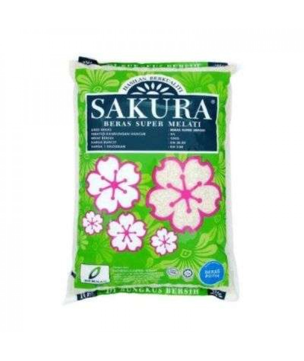 SAKURA BERAS SUPER MELATI 10KG